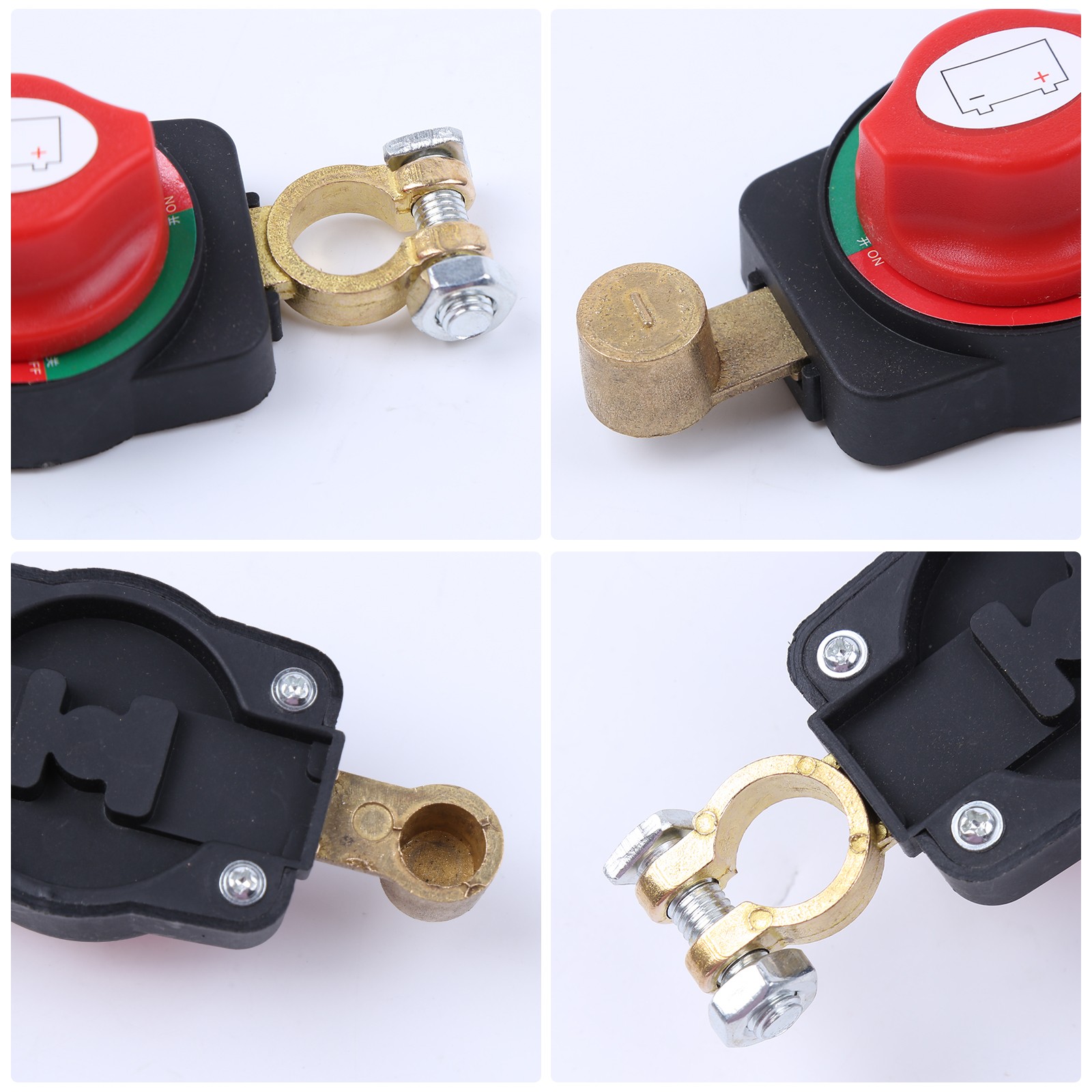 12-48V Battery Power Cut Master Switch Disconnect Isolator On-Off Marine Car RV
