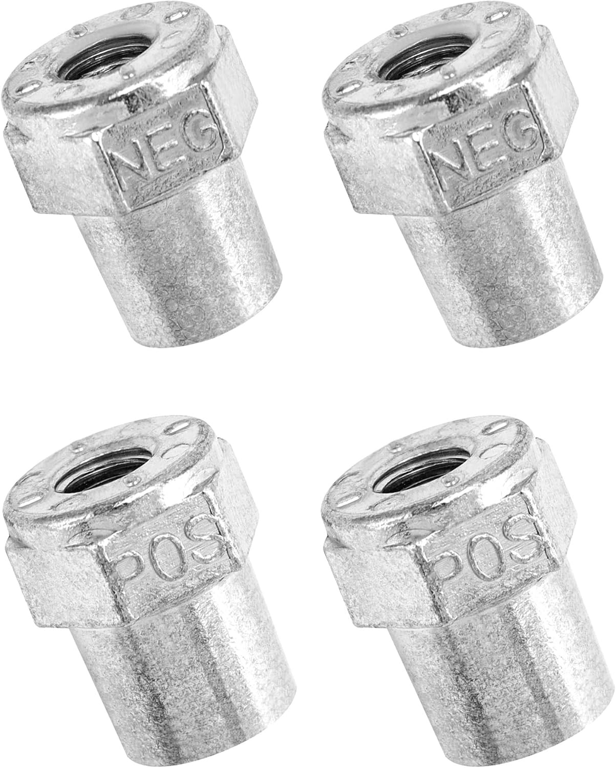 2 Pairs Car Auto Positive Negative Battery Post Terminal Adapter Converter wi…