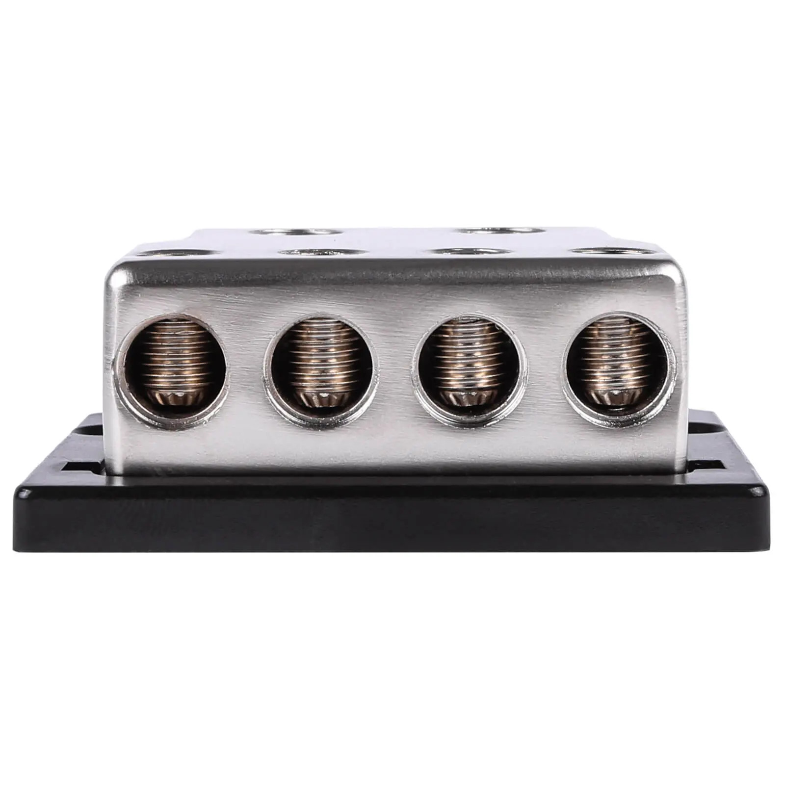 NEW SKAR AUDIO X2 1/0 GA INPUT TO X4 4 GA OUT DISTRIBUTION BLOCK | SK-DIST-BLK4