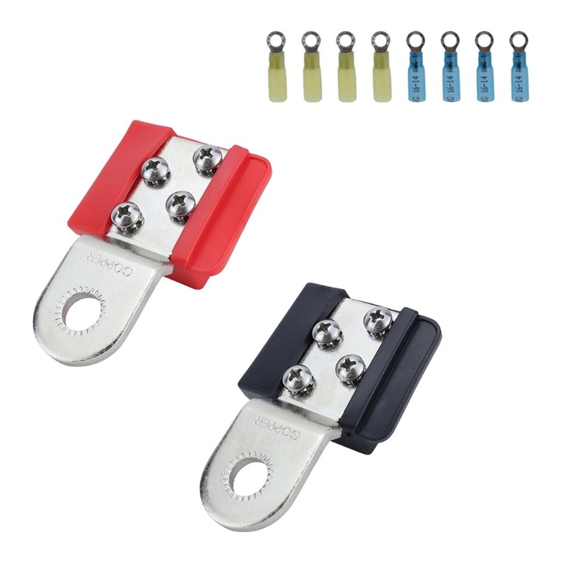 Positive and Negative 2340 Battery Terminal Mount Modified Accessory for RVs