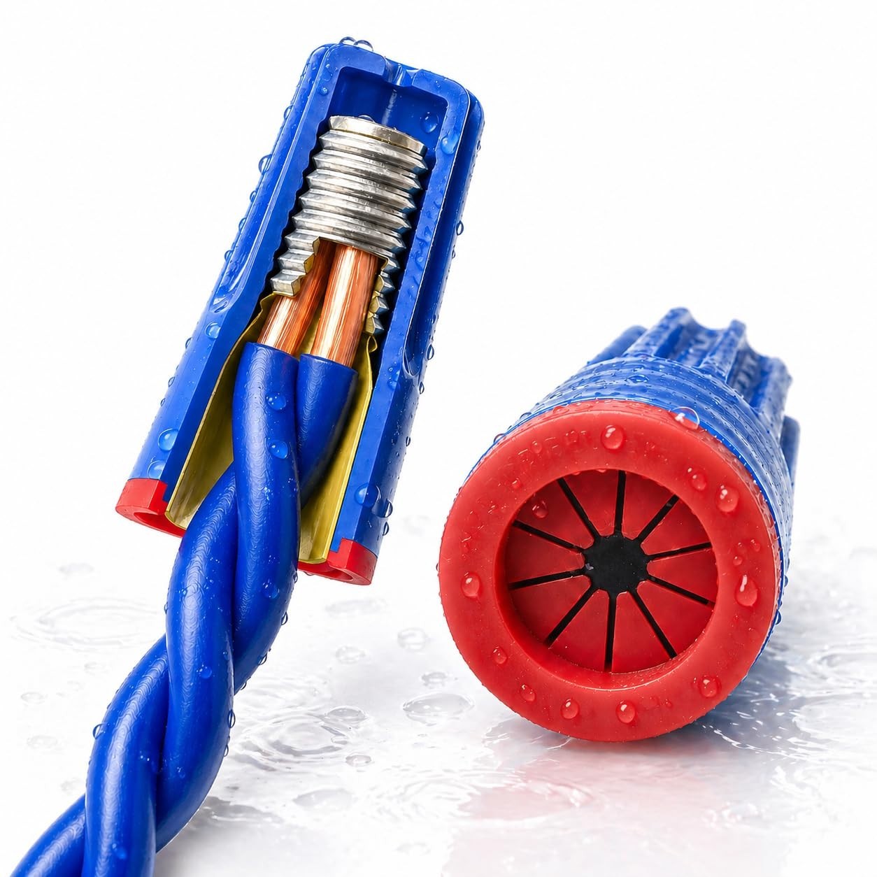 Waterproof 20-Piece Wire Connector Kit – Ideal for Outdoor Electrical Projects