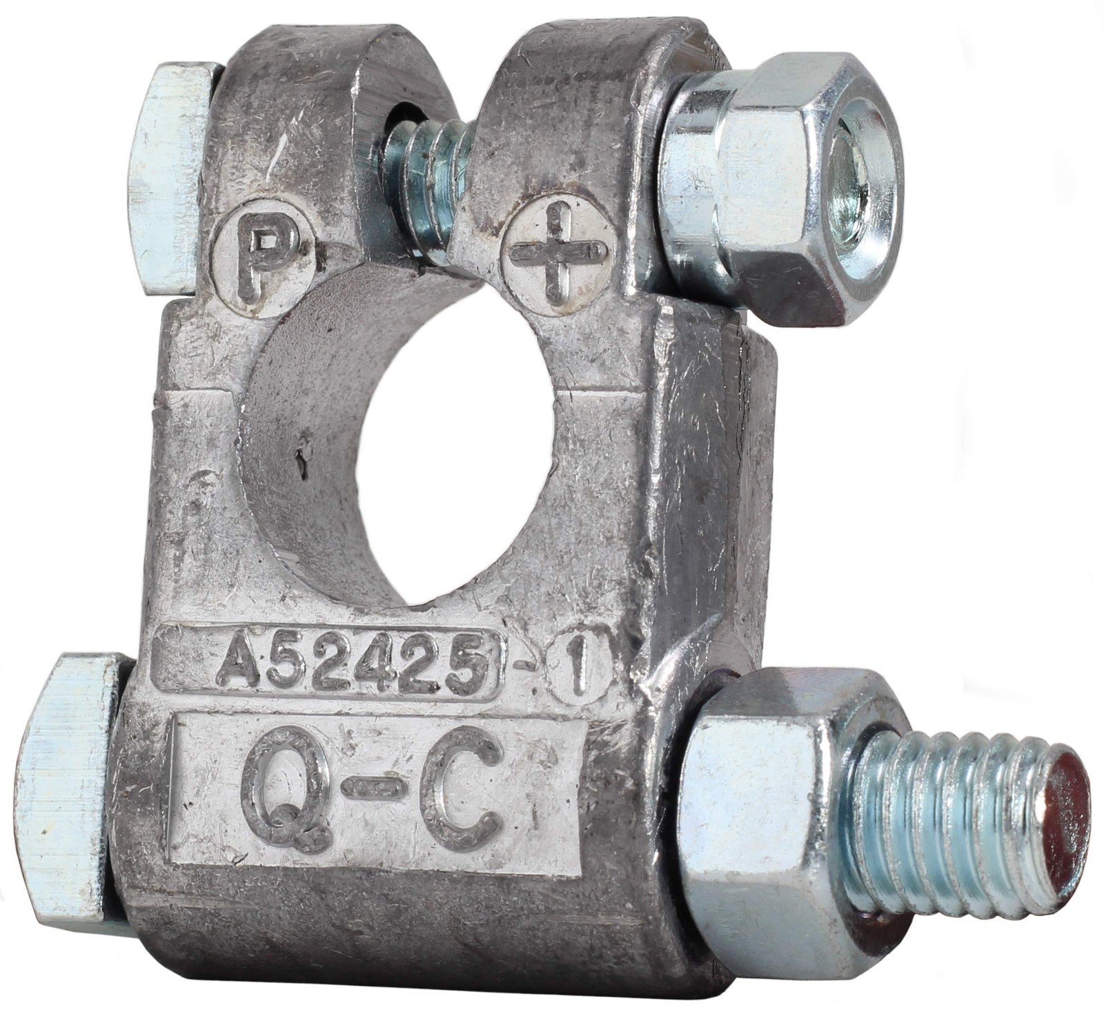 Military Spec Battery Connectors 3/8″ Bolt & Nut – Positive Terminal Use