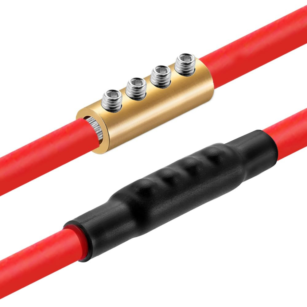 6 8 10 AWG Gauge Wire Connector Nut Kit, 80A Splicing Quick Wiring Connection Te