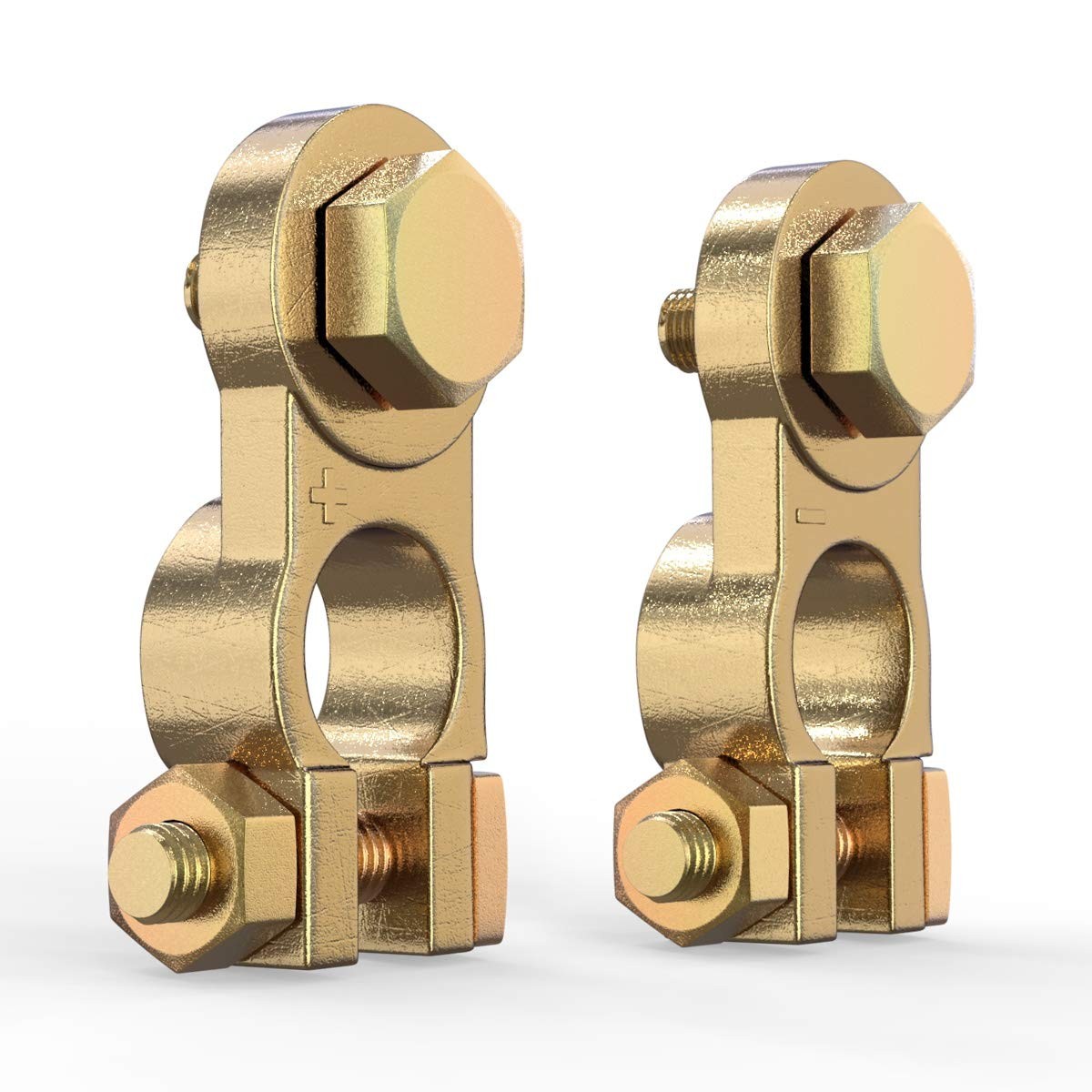 LEICESTERCN Battery Terminal Connectors Brass Copper Car Battery Terminal End…