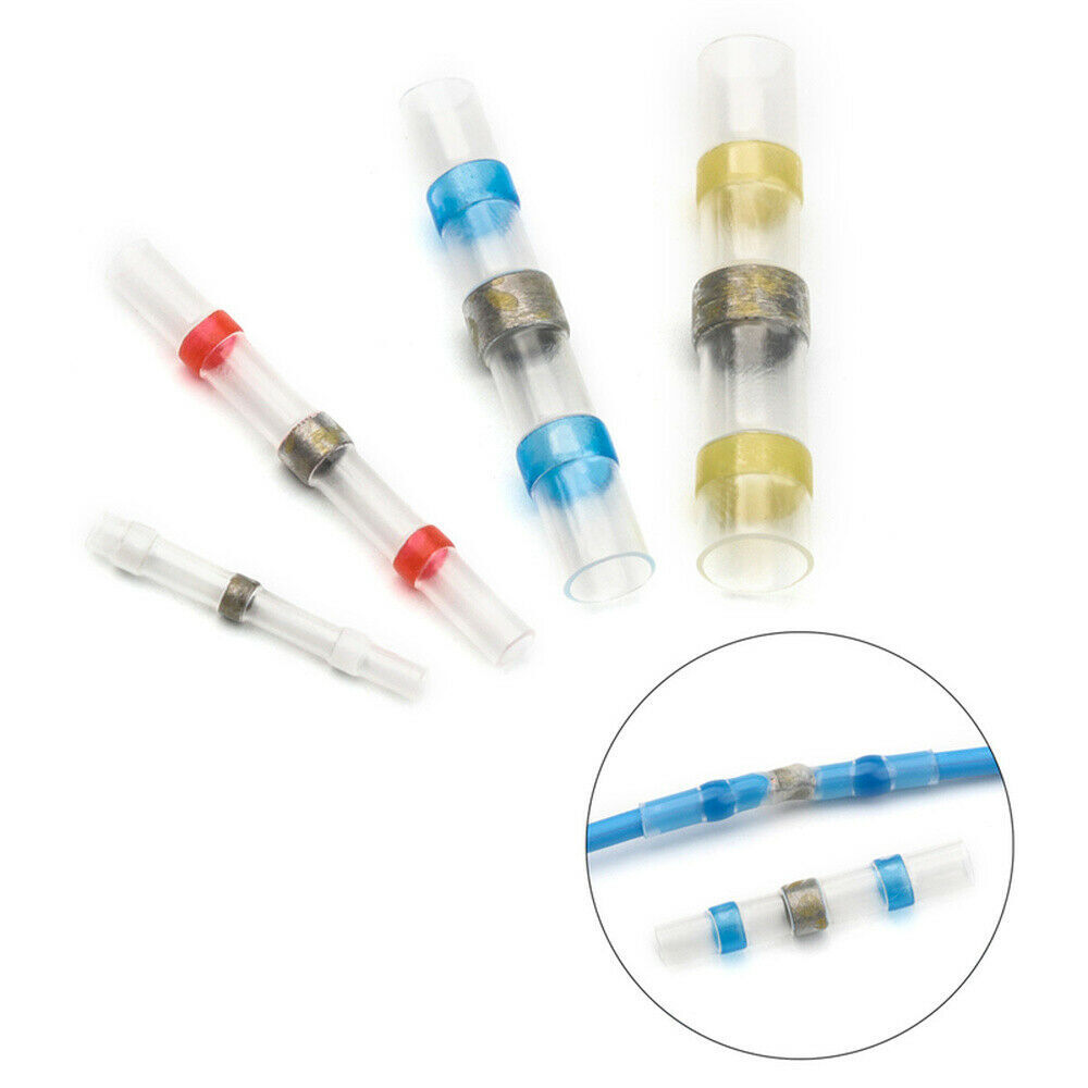 800pcs Waterproof Heat Shrink Butt Wire Connectors Terminals Solder Seal Sleeve