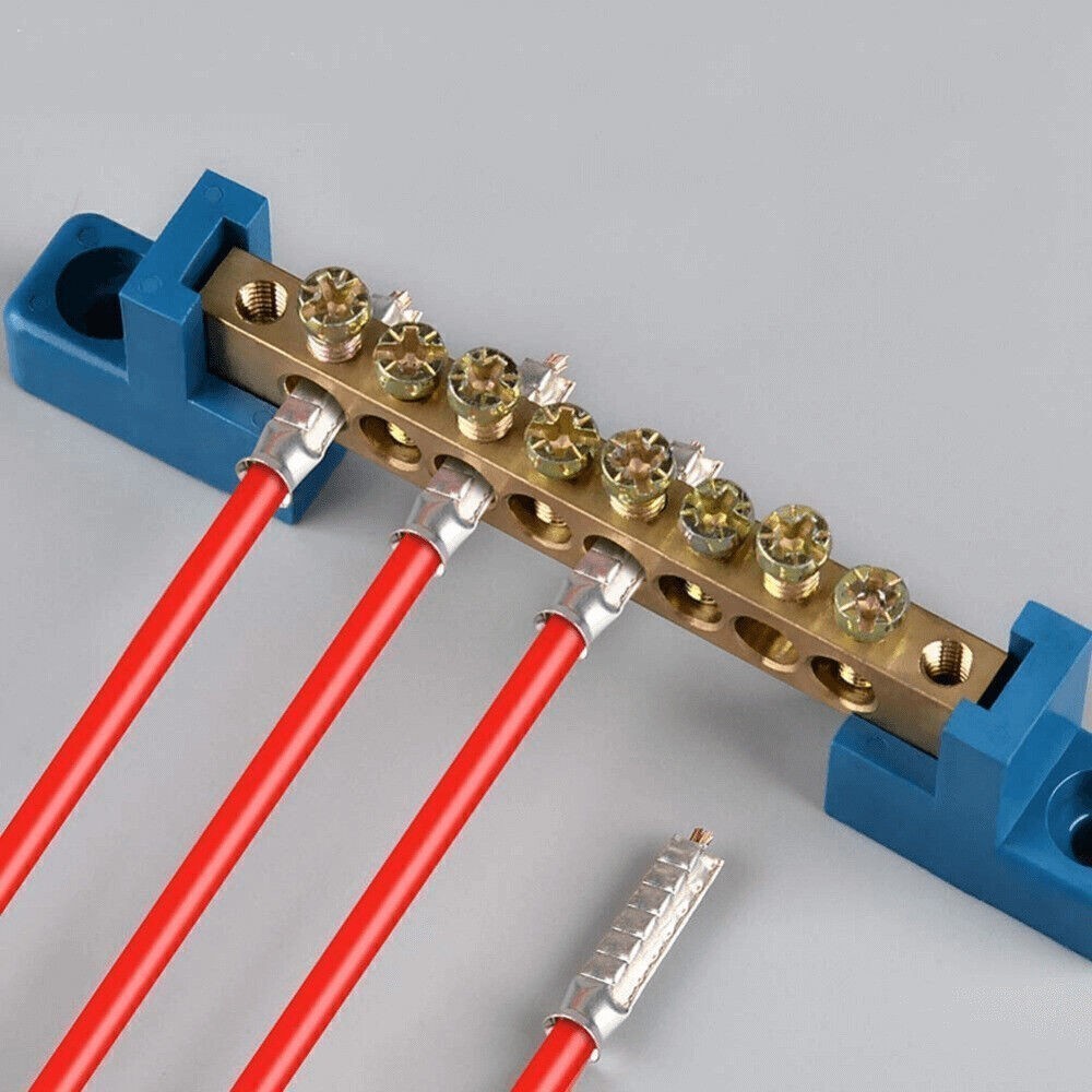 50pcs Non-Insulated Wire Ferrules 4AWG 25.0mm² Copper Barrel Pin Cord Terminals