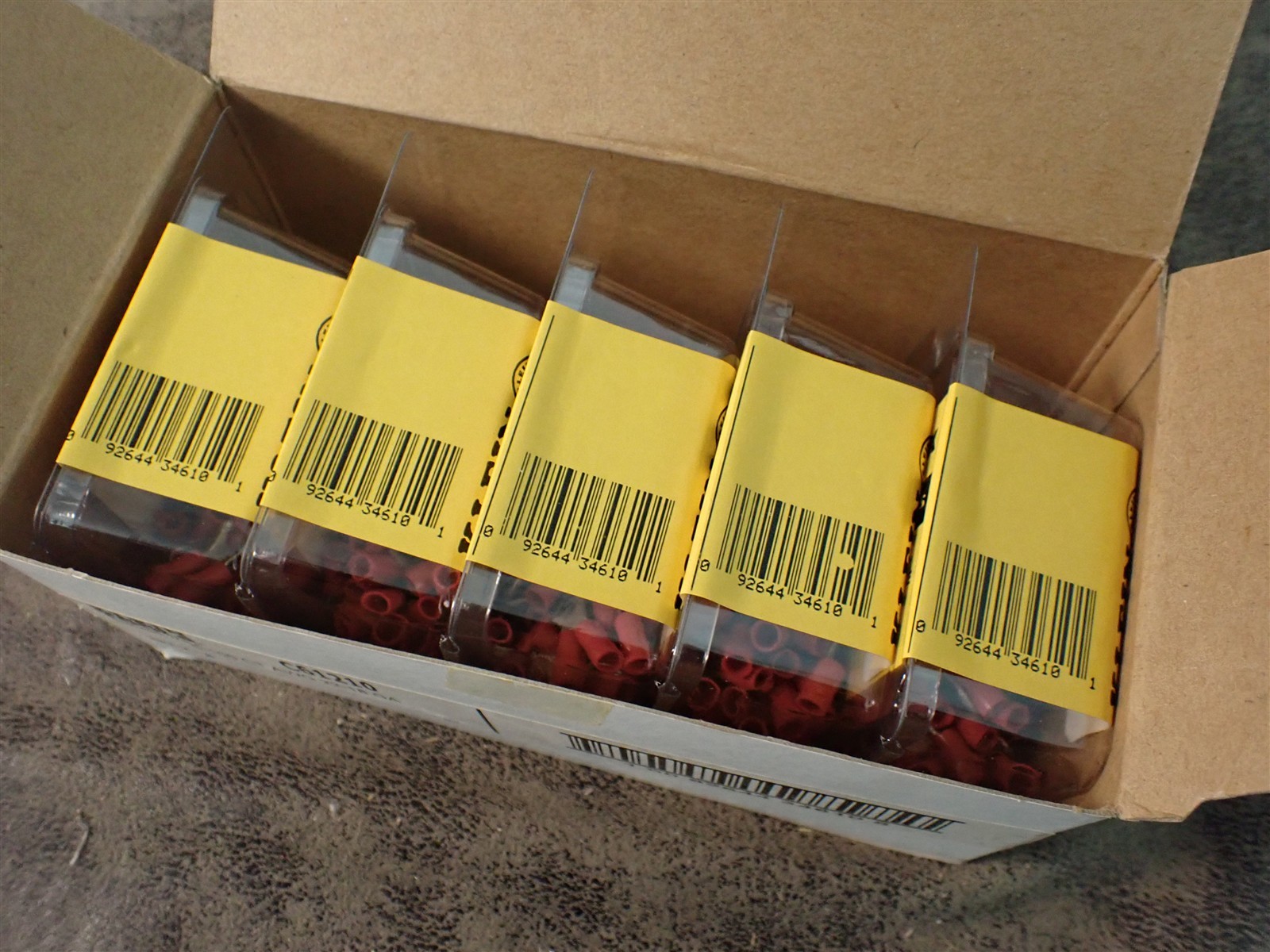 Klein/Vaco C61210 Insulated Ring Terminals 22-18 AWG, 5-100 Packs 500 Total G131
