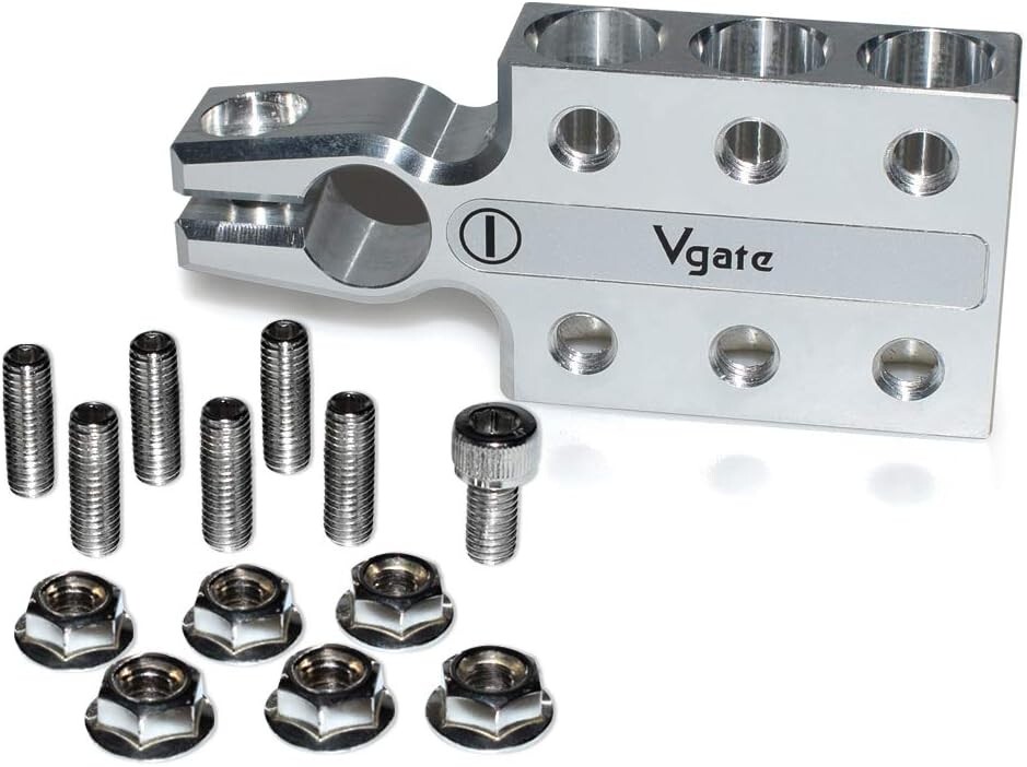 Durable SAE/DIN/EN Tapered Lead Acid Battery Clamps with 8AWG to 4/0 AWG Support