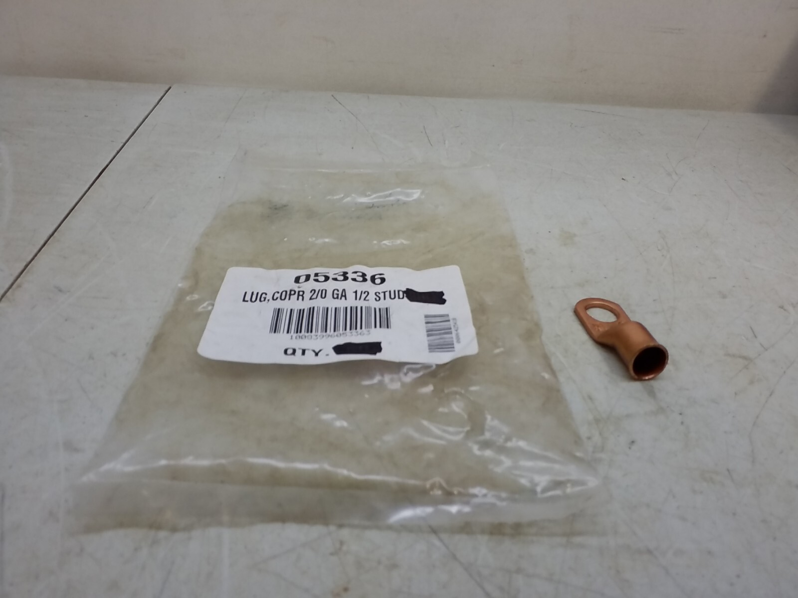 05336 2/0 Gauge Copper Lug 1/2 ” Battery Stud 05336 Quantity Of 1 Stud