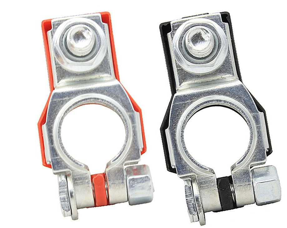Battery Terminal Automotive Wire Cable Clamp Car Boat Accessories 12V 24V 2Pcs