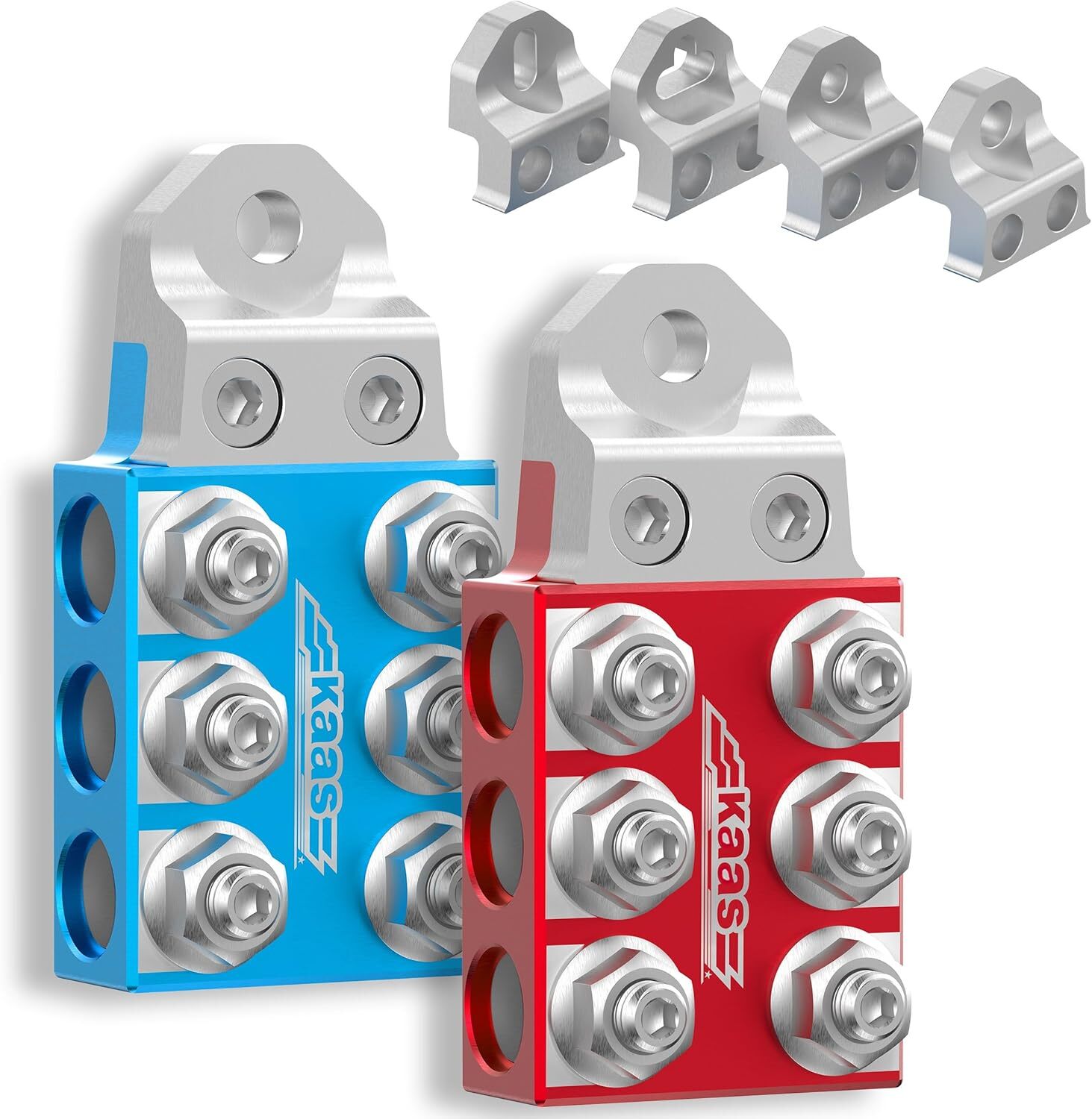 Heavy-Duty Battery Terminals – 8AWG to 4/0 AWG, with Interchangeable Heads M4…