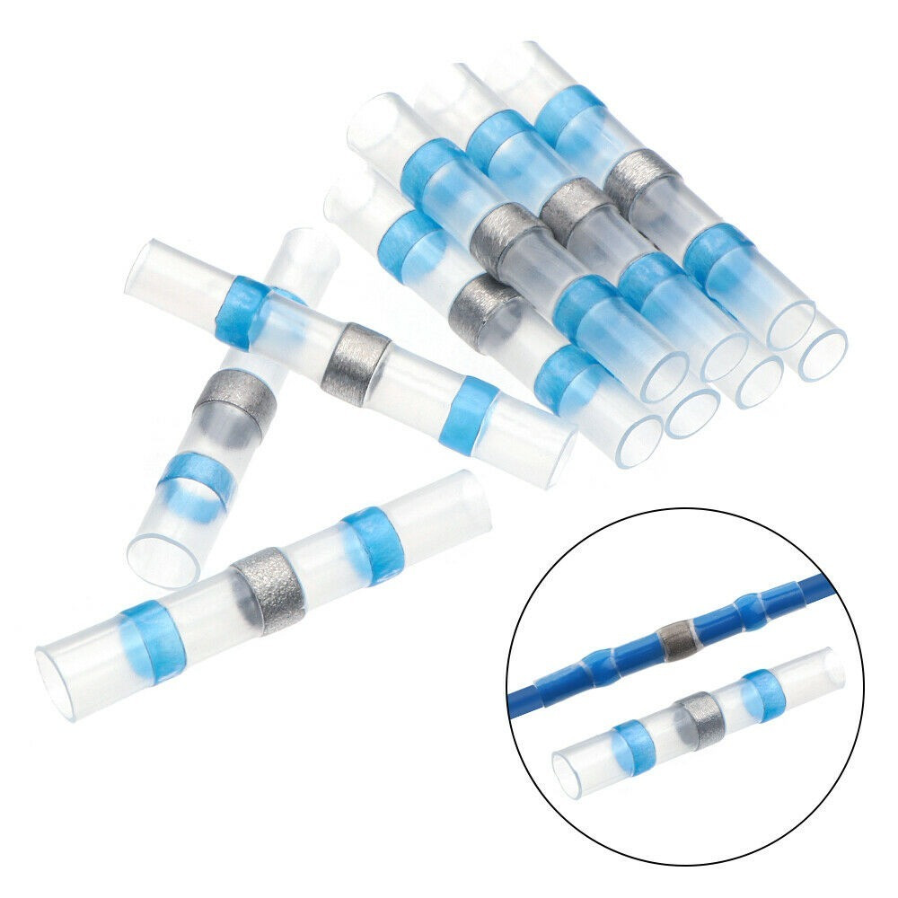 500/50pcs 26-10AWG Heat Shrink Solder Seal Wire Connectors Waterproof Terminals