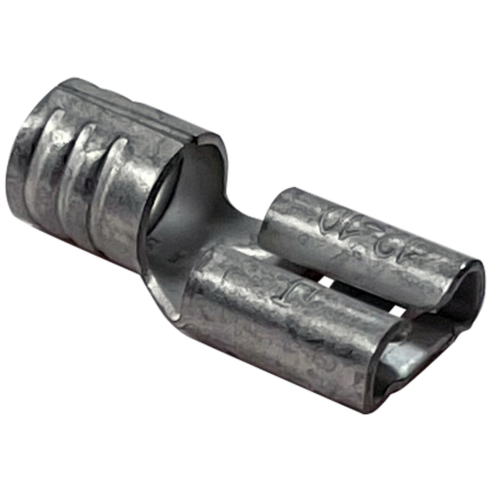 (200) 8 Gauge Non Insulated Female Quick Disconnect .250 Wire Terminal Connector