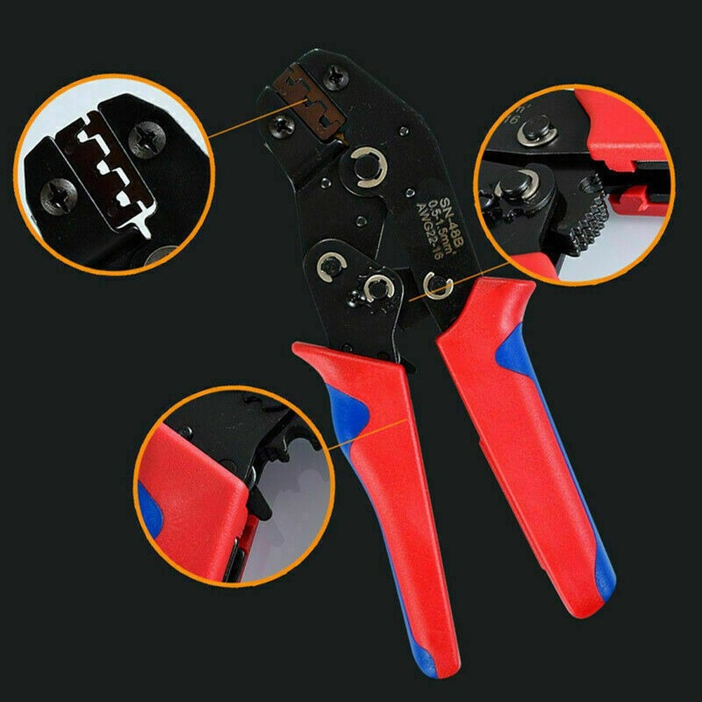 540X Assorted Insulated Crimp Spade Terminals Electrical Wire Connector Kit Set
