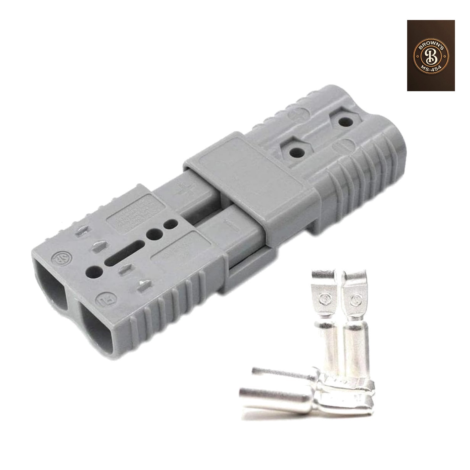 Battery Quick Connect Disconnect Electrical Plug 175A 1/0AWG for Recovery Win…