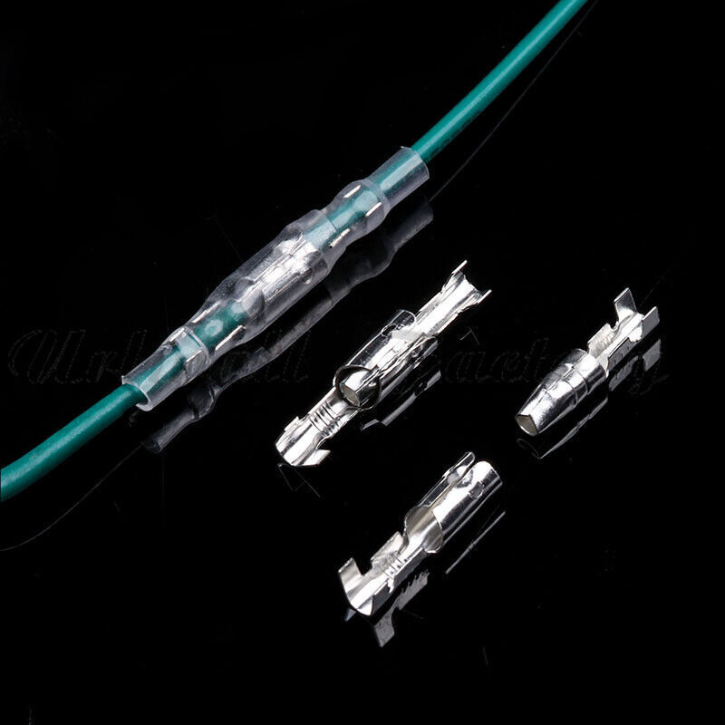50Pairs 4.0mm Bullet Crimp Terminal Car Electrical Wire Female Male Connectors