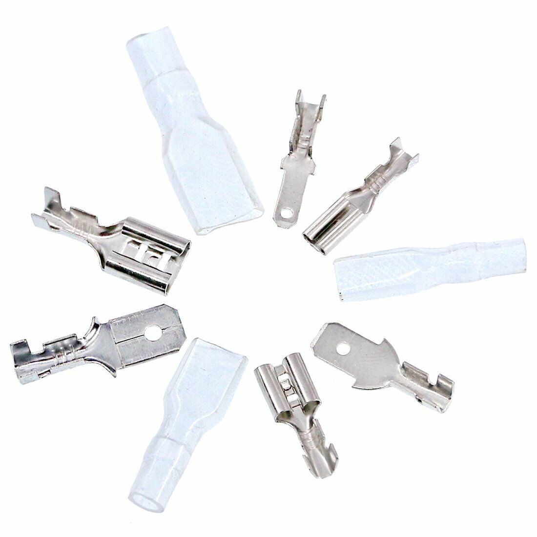 315PCS 2.8mm/4.8mm/6.3mm Female Male Spade Connectors Wire Crimp Splice Terminal