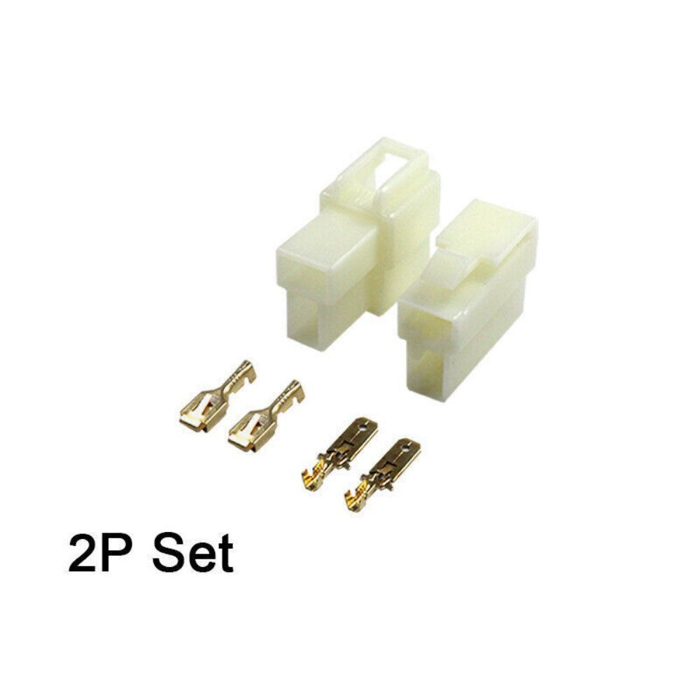 5 Set 6.3mm Auto Car Connector Plug Male Female Socket Terminal 2/3/4/6/8P Plier