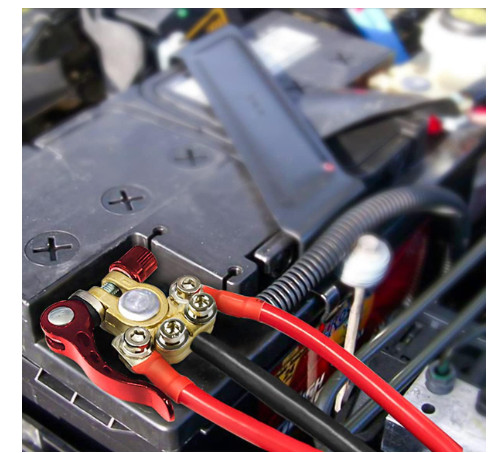 2 Battery Terminal Connectors Quick Release Disconnect for SAE/JIS Type A Copper