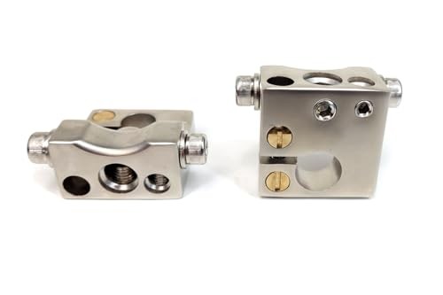 Ultimate Battery Terminal v2 Pair- Positive and Negative Pair with OEM Posts