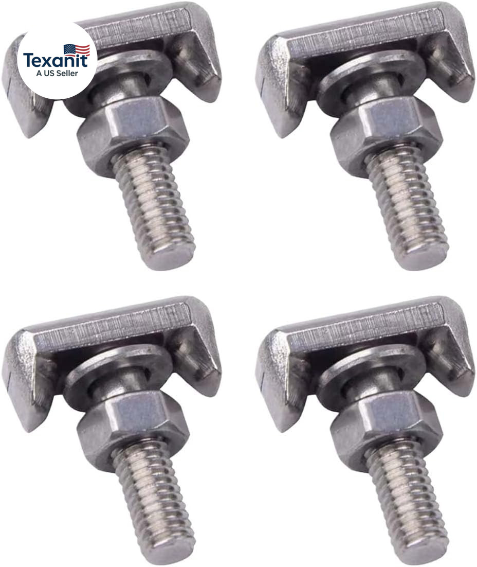 OEM Battery Terminal Bolts Kit – T-Shaped Battery Bolts with Cable Extender (4PC
