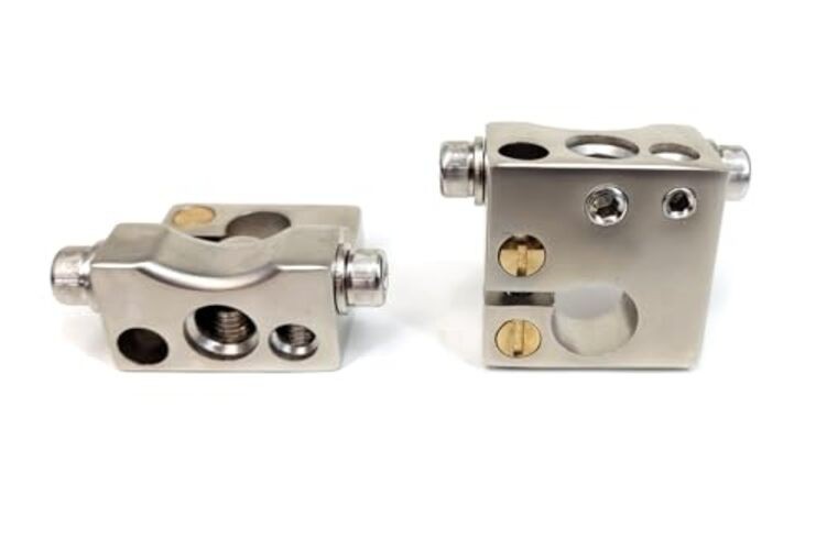 Ultimate Battery Terminal v2 Pair- Positive and Negative Pair with OEM Posts