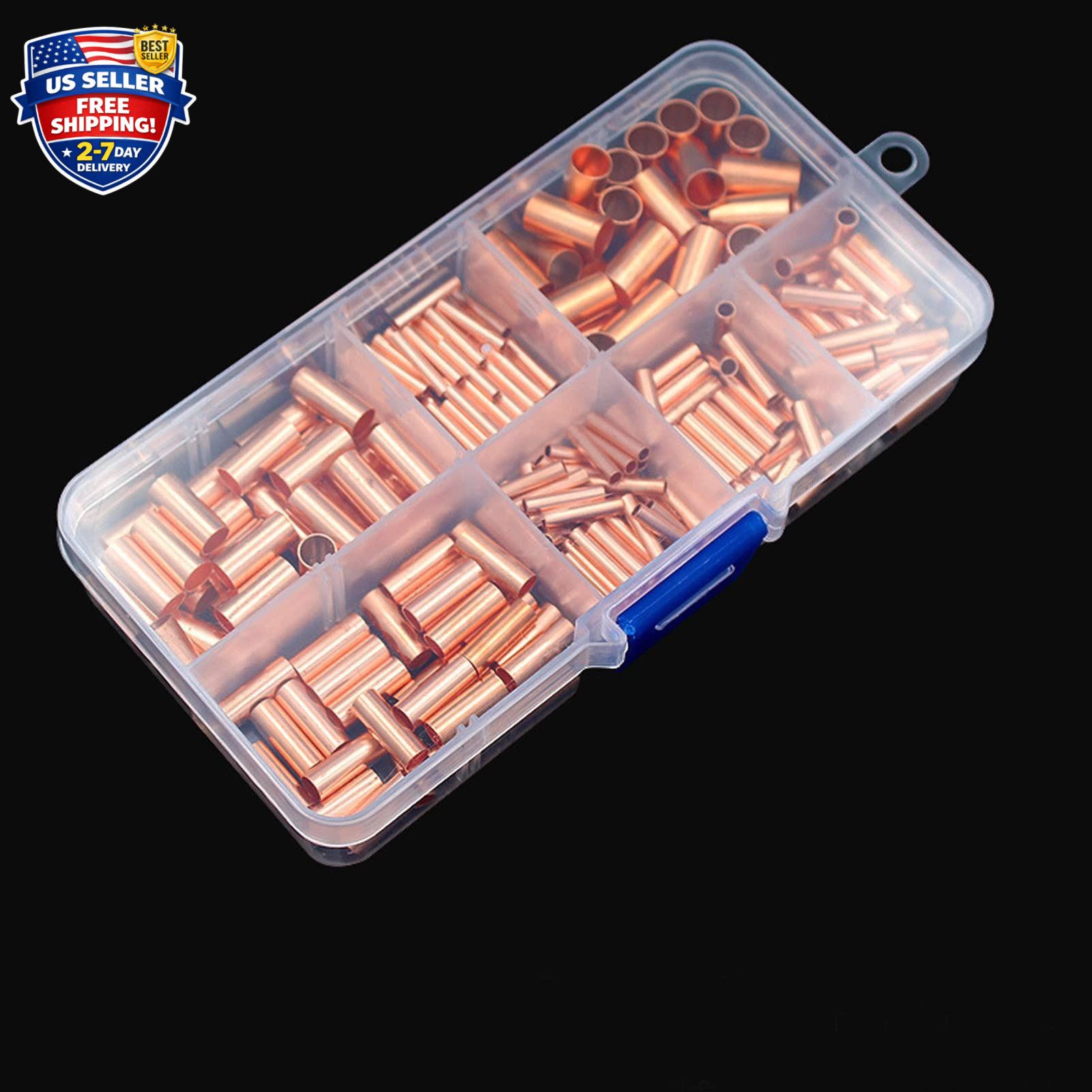 Copper Crimp Connector Wire Ferrules Kit Terminal
