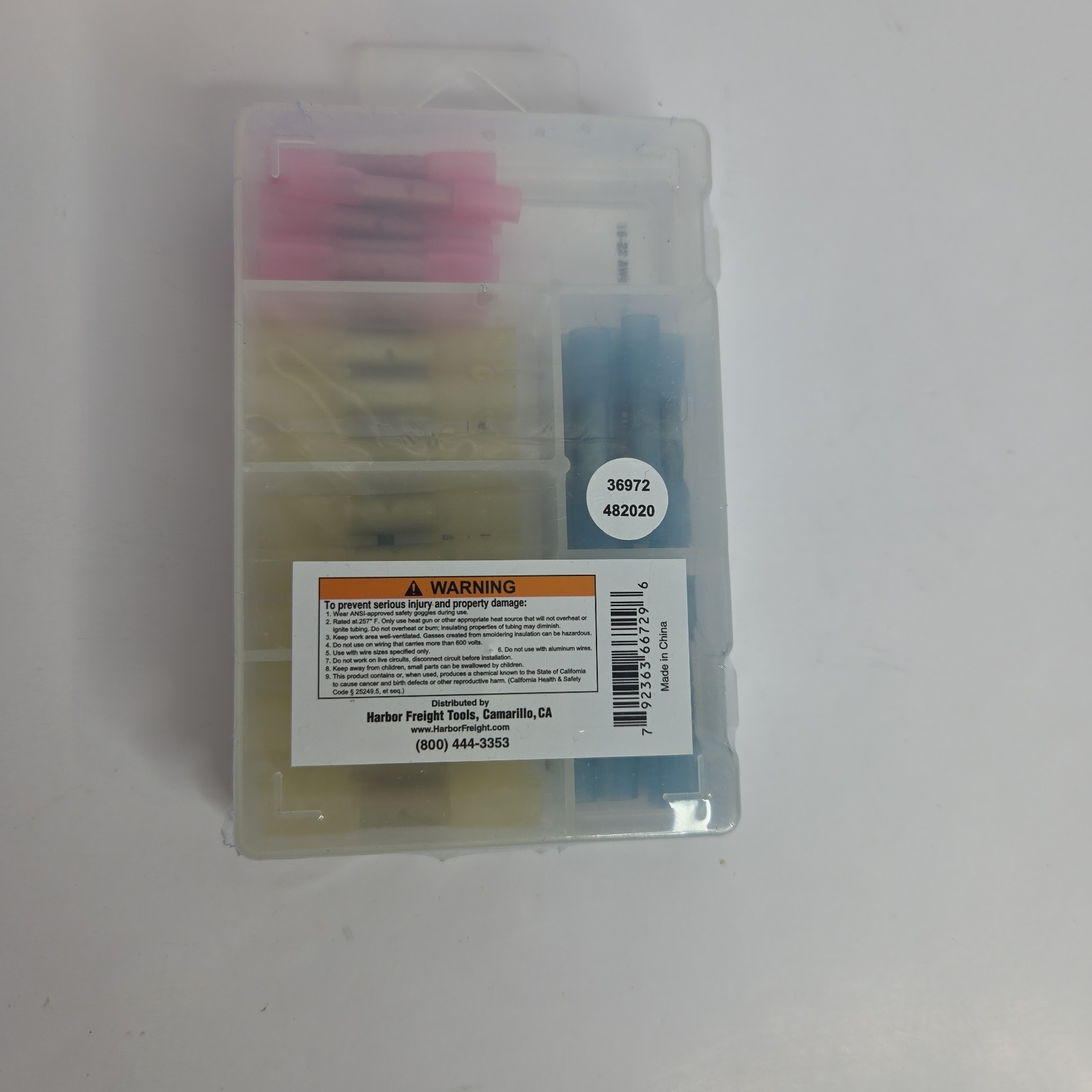 30 Piece Watertight Heat-Shrink Butt Connector Assortment 10-22 AWG Color Coded