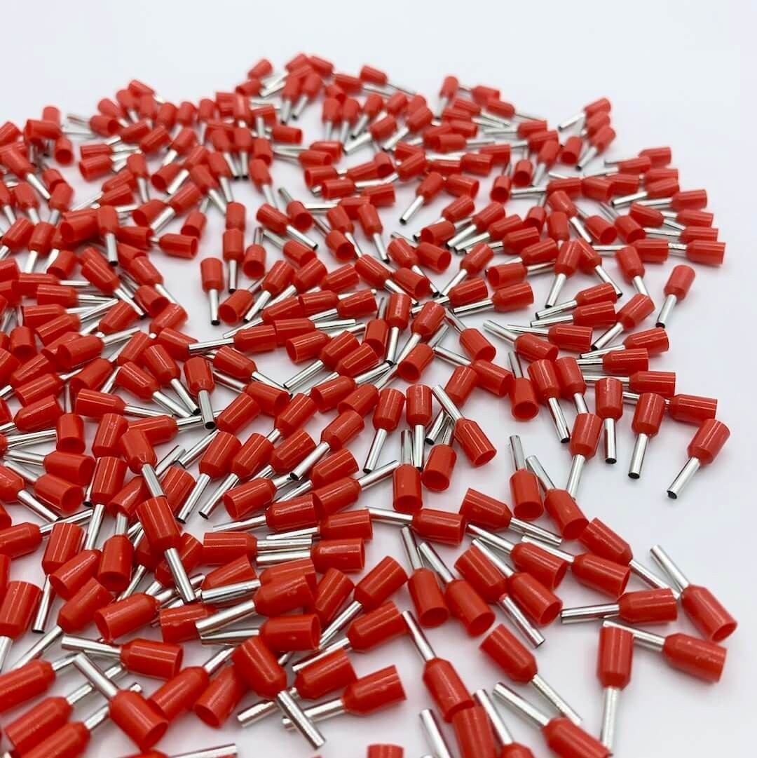 100pcs 16AWG Wire Ferrule Insulated Copper Crimp Connector Pin Cord End Terminal