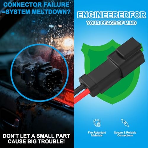 RicoRich ST9020 Anti-Vibration car Waterproof Connector Kit with 24pcs Butt, 2