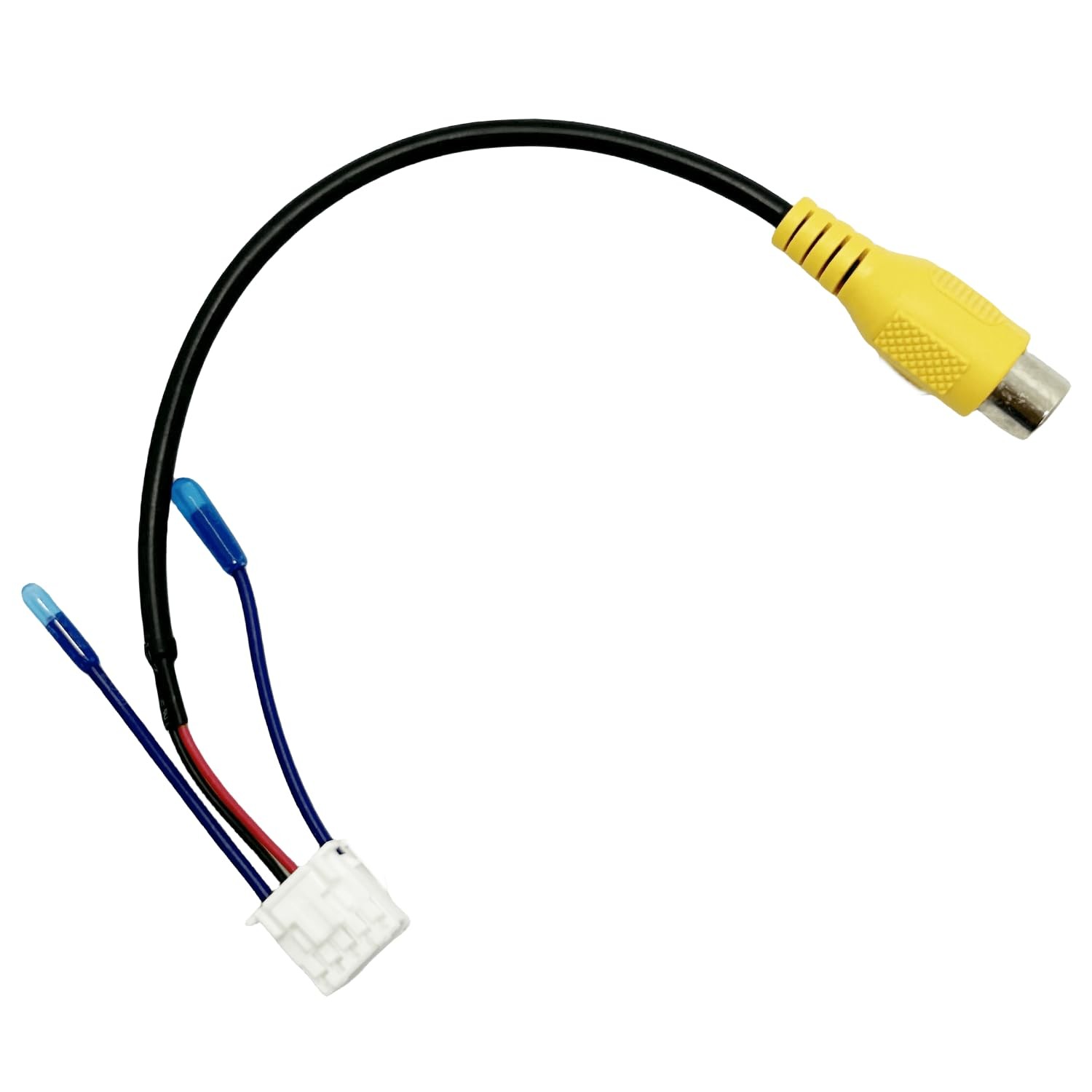 10 Pin Backup Camera Harness Adapter for Android Car Stereo RCA Small, Black