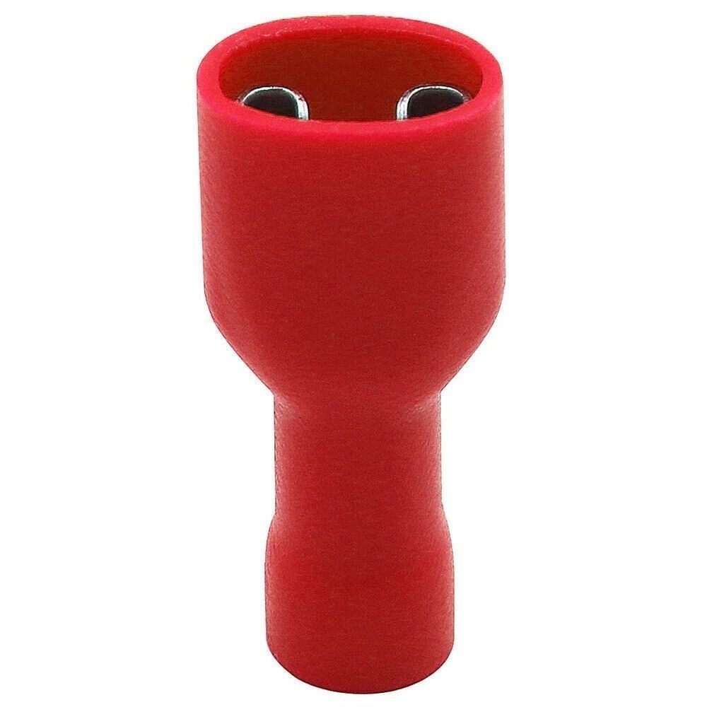 150pcs 0.25″ Female Quick Disconnect Spade Terminals Fully Insulated Connectors