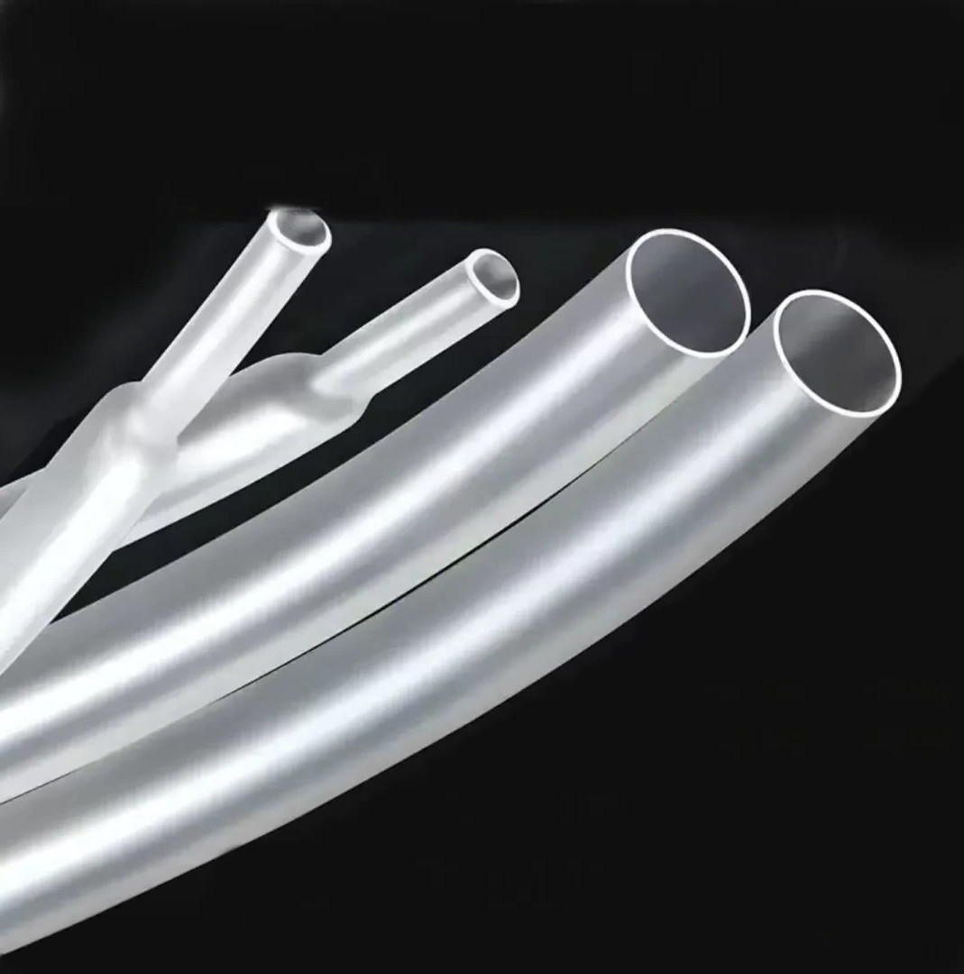 25 FT. 25′ Feet CLEAR 3/8″ 9mm Polyolefin 2:1 Heat Shrink Tubing Tube Cable US