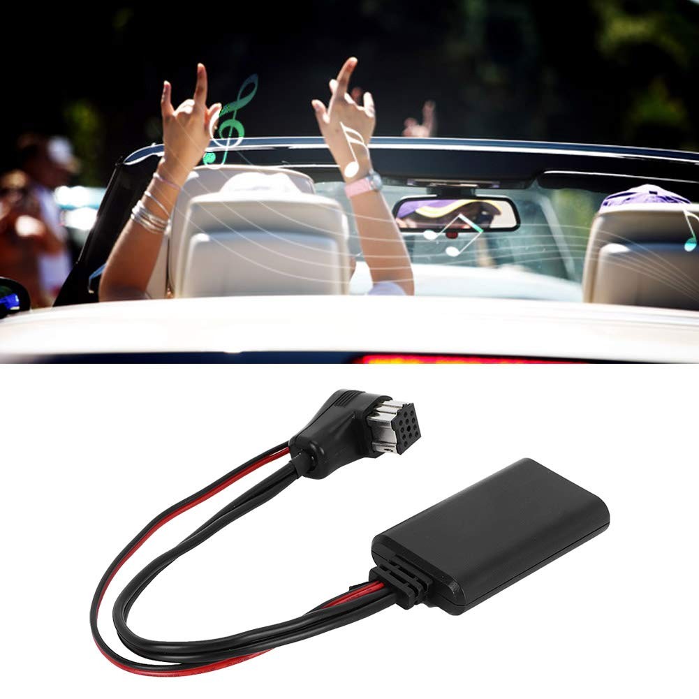 Yctze Pioneer IP Bus Bluetooth AUX Adapter Car Audio Stereo normal, Black