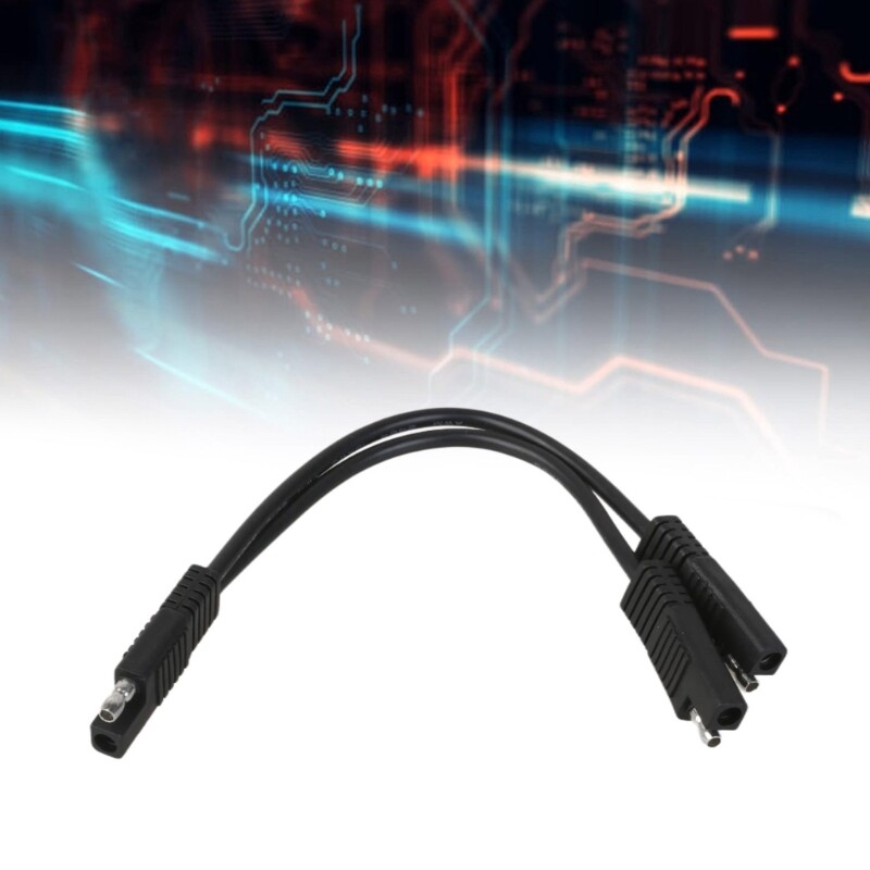 SAE Power Automotive Connectors Cable 1 to 2/3/4 SAE Y Splitters Extension Cable