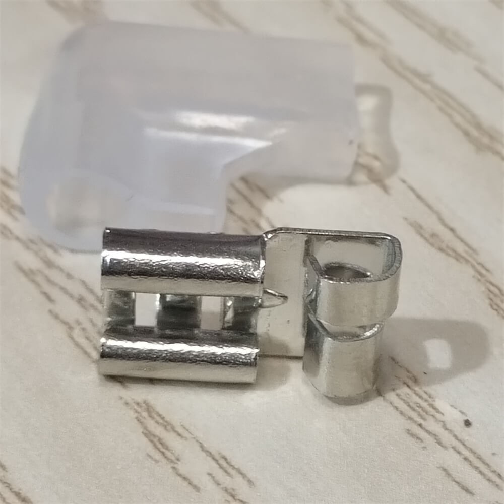 10-300 Sets Female Flag Spade Terminals Wire Connectors 6.3mm Insulating Sleeve