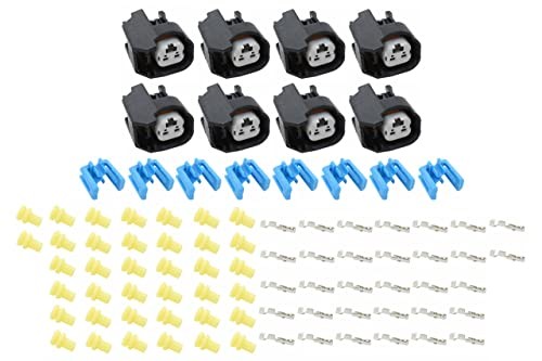 LS EV6 LS3 Injector Wire Connector Component Kit with Terminals and Seals
