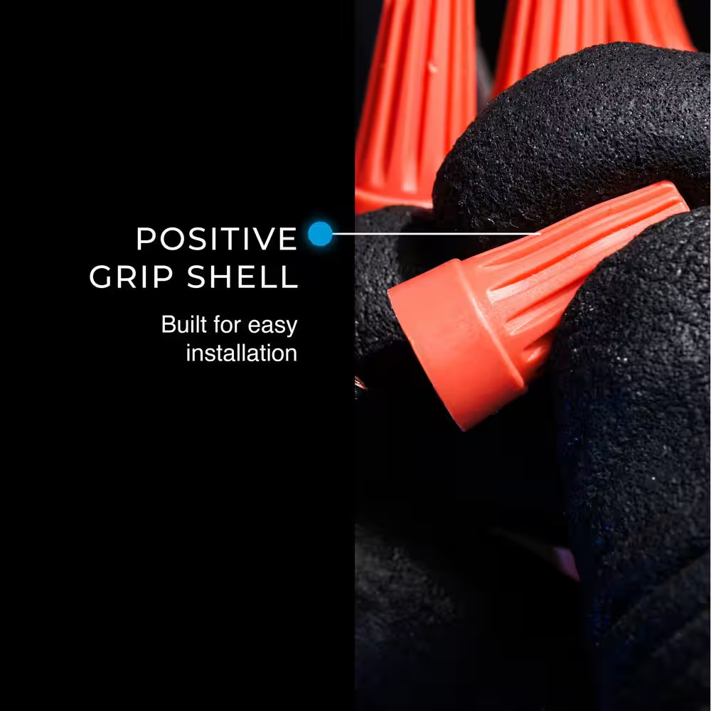 Wiretwist Blue, Orange, Yellow, Red Assorted Colors Wire Connectors (300-Count J