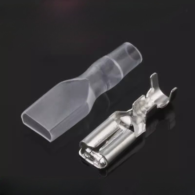 100 pcs 4.8mm Locking Insert Spring Self locking cold pressed terminal 0.8mm