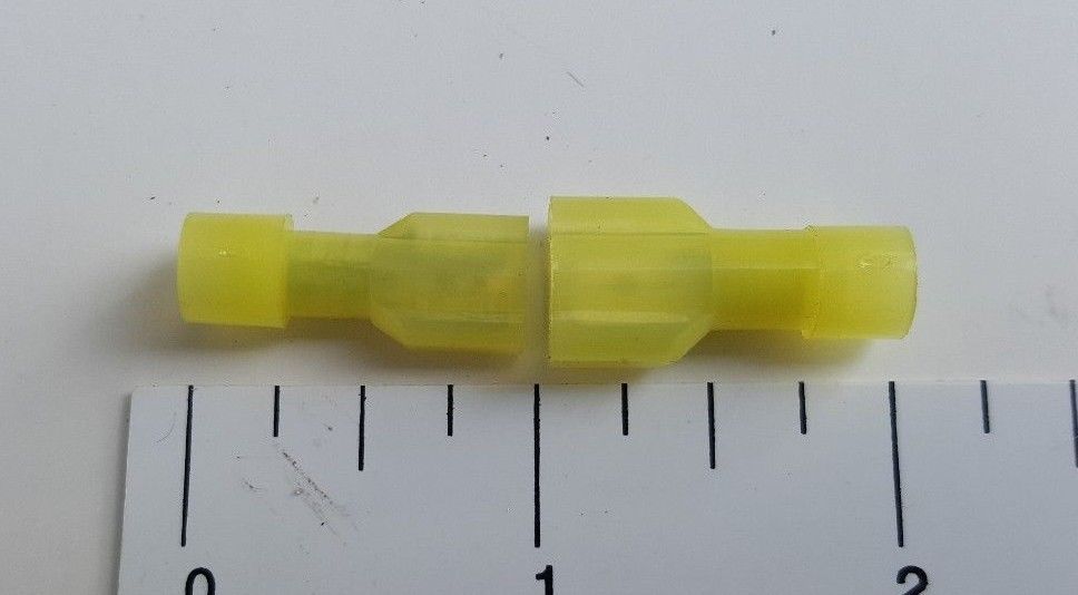 60 PCS MALE & FEMALE FULLY INSULATED QUICK DISCONNECTS WIRE CONNECTORS 22-10 GA.