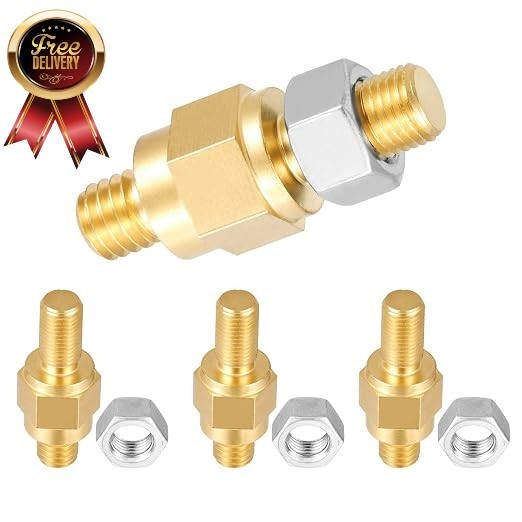 Long Stud Side Post Battery Terminal Bolt Compatible with GM and Other Accessori