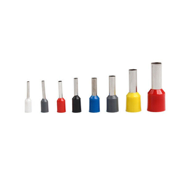 1200PCS Electrical Wire Connectors Cord Pin End Bootlace Ferrule Crimp Terminals