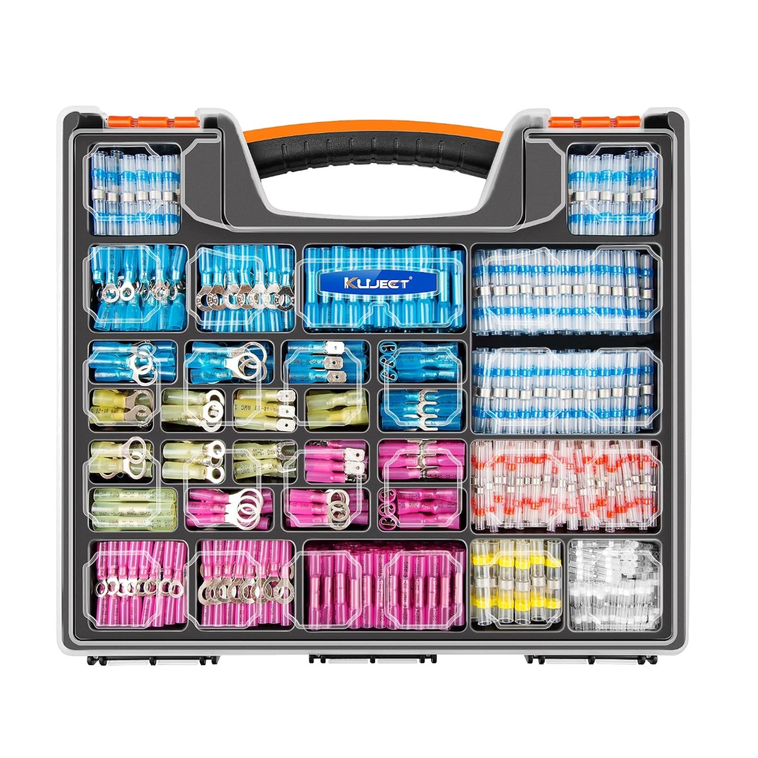 Copper Wire Terminals Kit, 1200 Waterproof Splice Connectors
