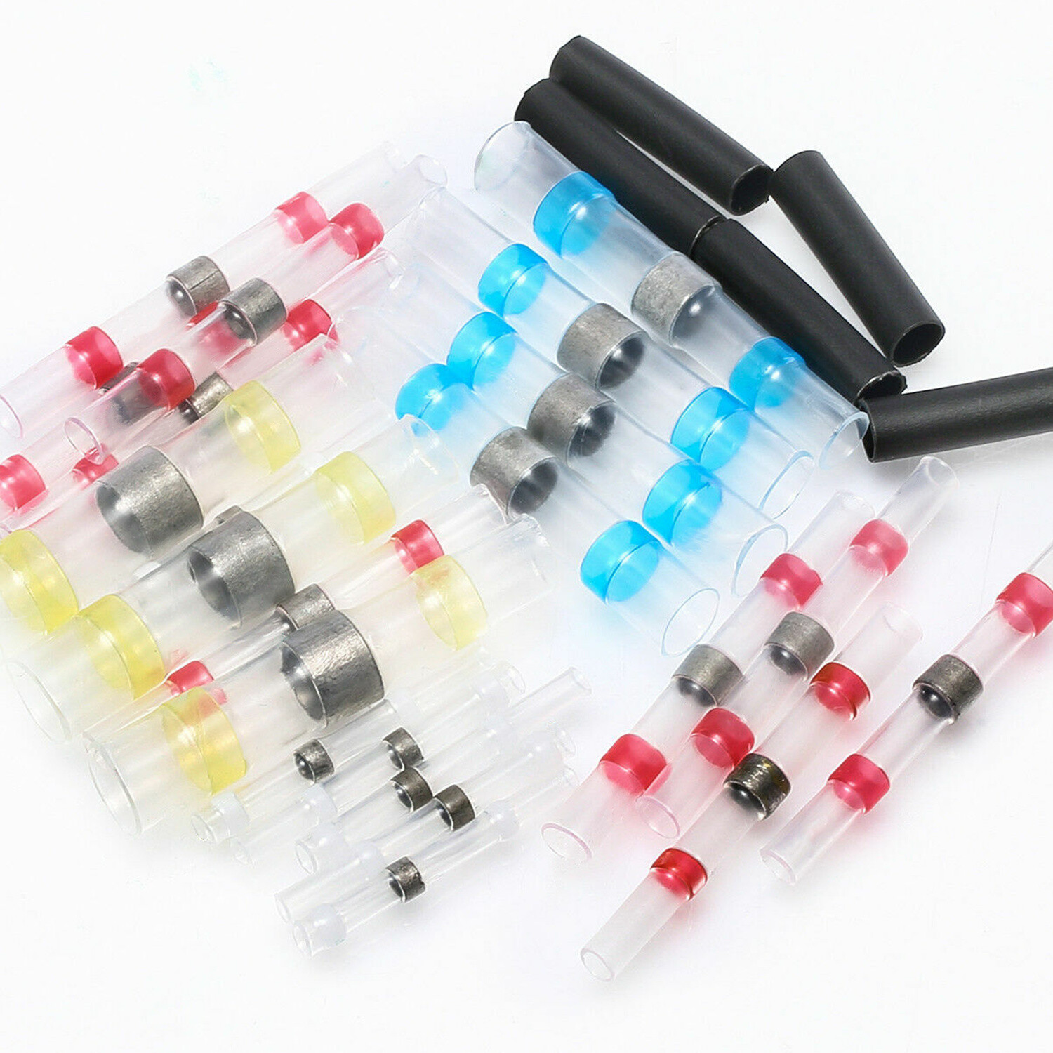 800pcs Waterproof Heat Shrink Butt Wire Connectors Terminals Solder Seal Sleeve