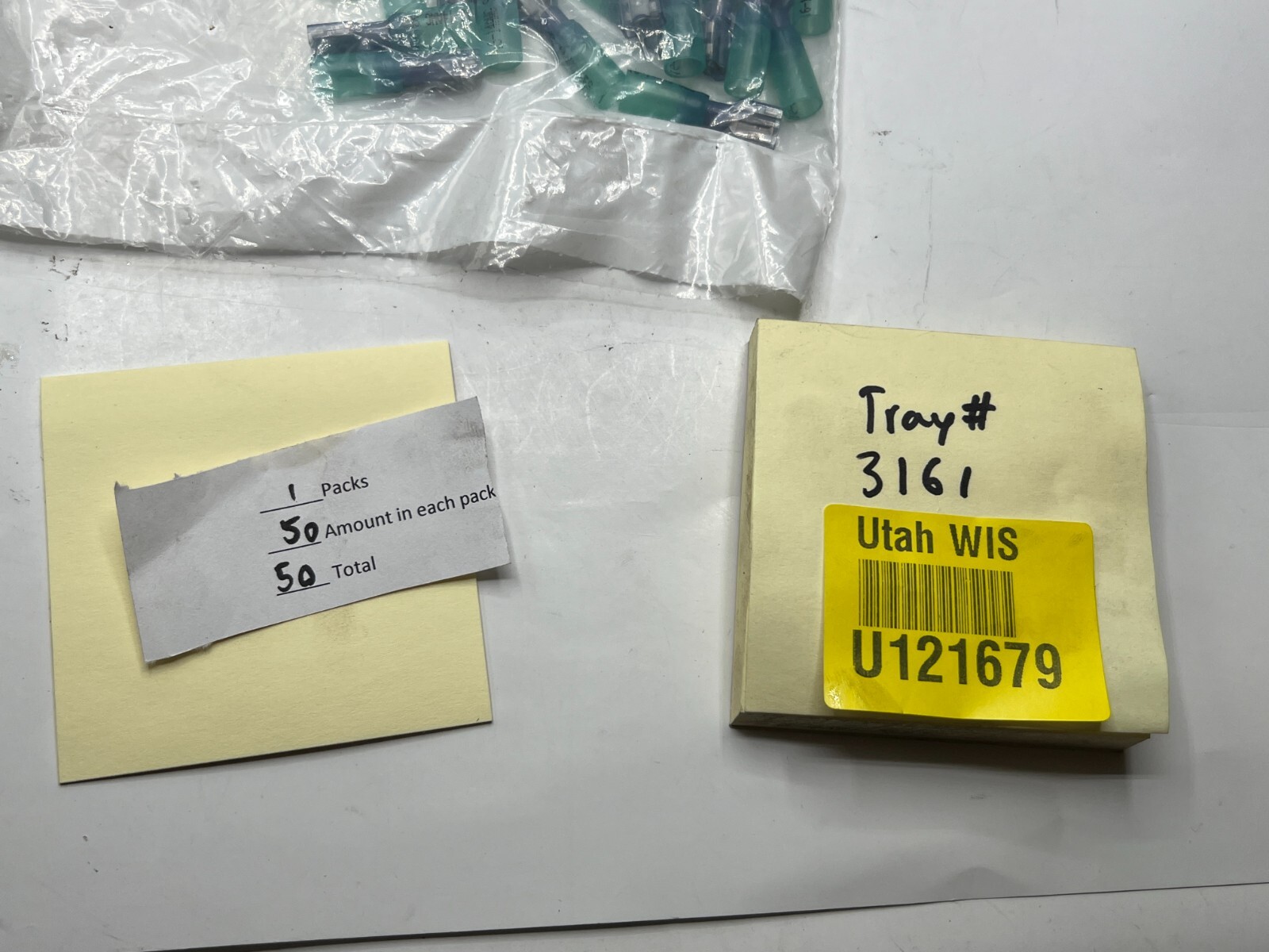 Bag of 50 Imperial Supplies 16-14 GA Female Fully insulated 250 Tab Blue 80202