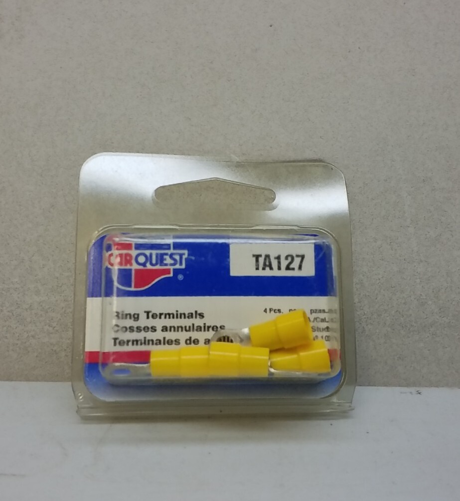TA127 Car Quest Ring Terminals Quanity 4 Ring Terminals TA127 Car Quest