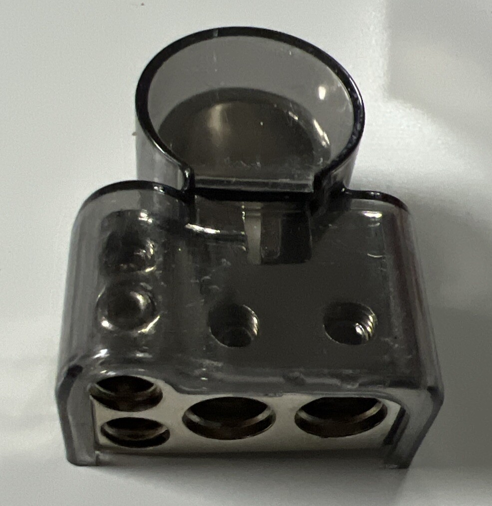 Rugged Car Battery Terminal Connector, 0/4/8/10 Gauge AWG