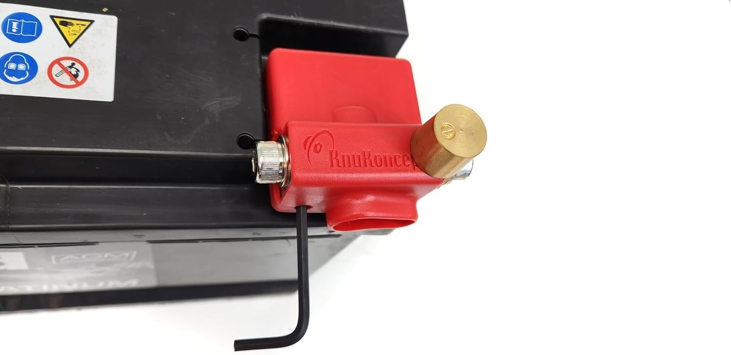 Ultimate Battery Terminal v2 Pair- Positive and Negative with OEM Top Post Ad…